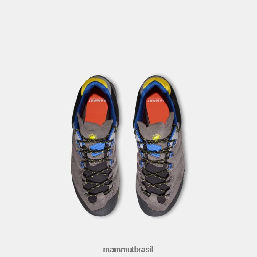 kento low gtx homens TZF08F385 Mammut calçados titânio escuro frésia