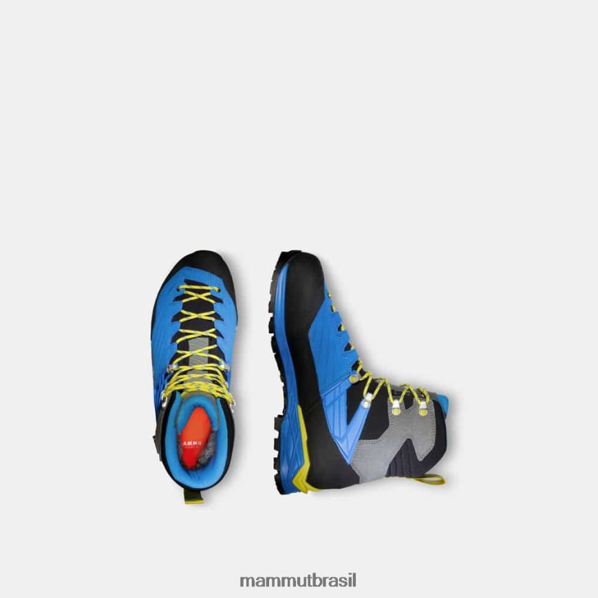 kento pro high gtx homens TZF08F369 Mammut calçados titânio escuro genciana