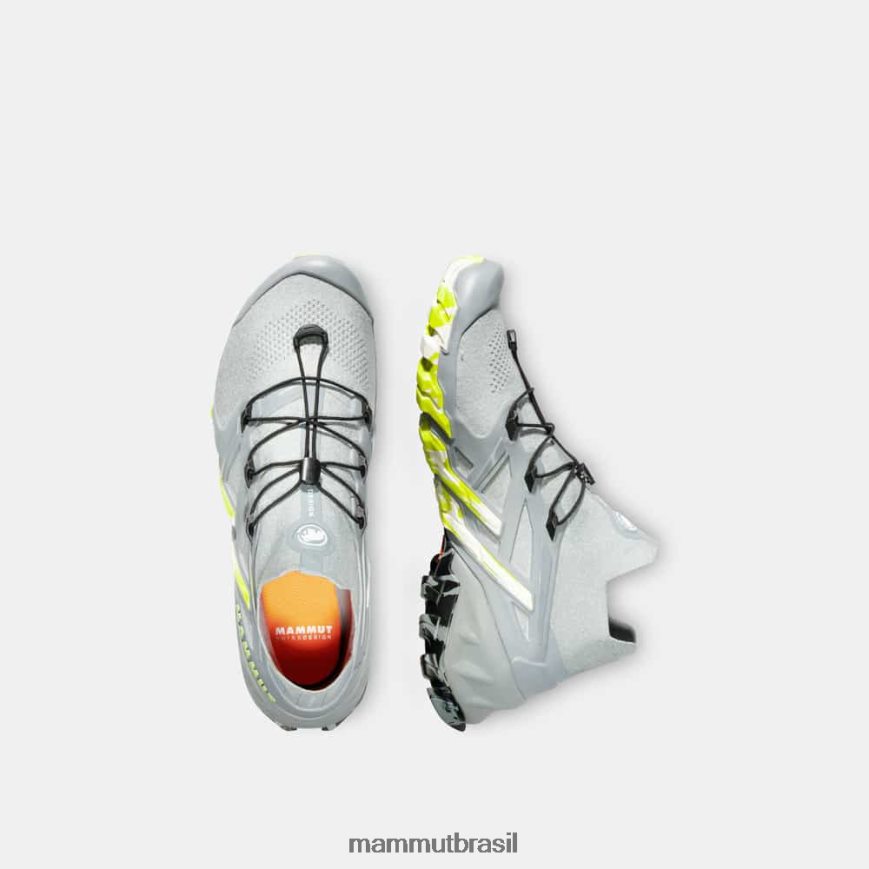 aegility pro mid dt homens TZF08F1223 Mammut calçados liga preta