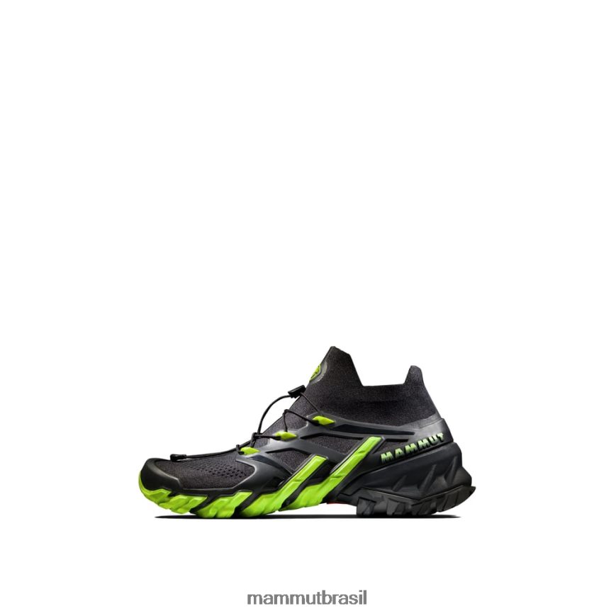 agilidade pro mid homens TZF08F1200 Mammut calçados black-highlime