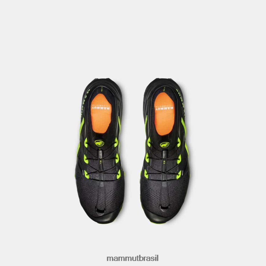agilidade pro mid homens TZF08F1200 Mammut calçados black-highlime