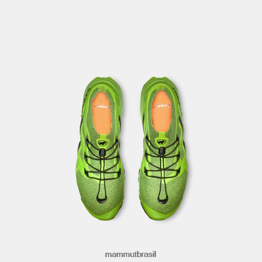 agilidade pro mid homens TZF08F309 Mammut calçados preto-limão