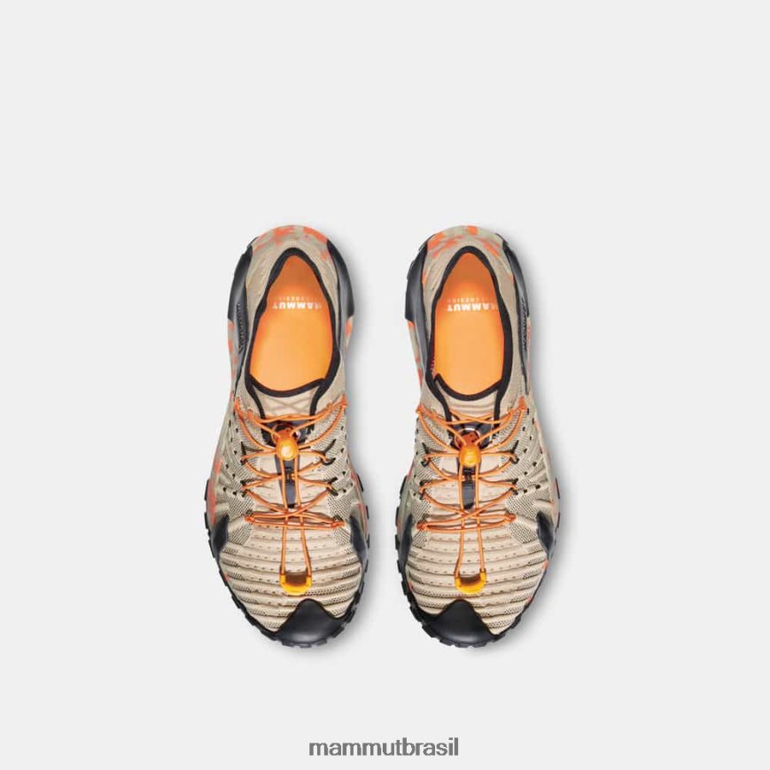 malha hueco ii baixa homens TZF08F1243 Mammut calçados savana negra
