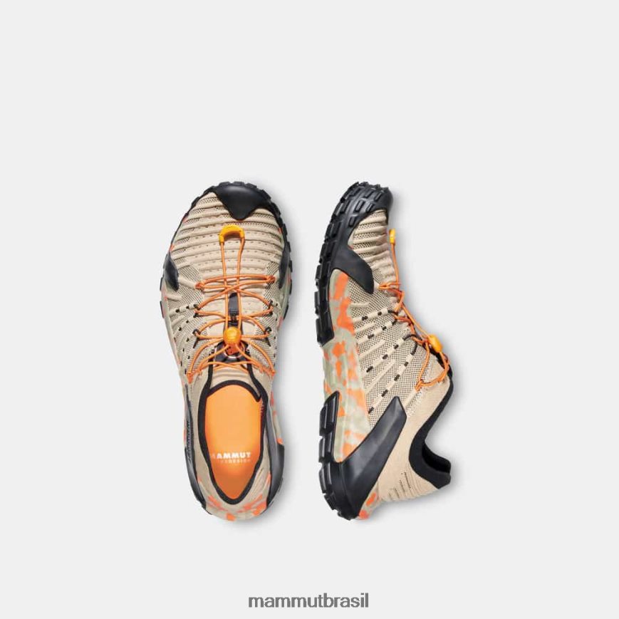 malha hueco ii baixa homens TZF08F1243 Mammut calçados savana negra