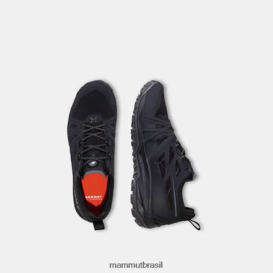 saentis baixo homens TZF08F377 Mammut calçados titânio preto