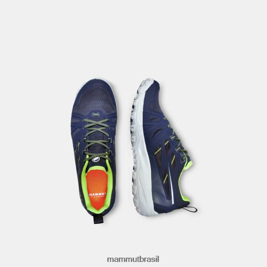 saentis low gtx homens TZF08F1233 Mammut calçados marine-highlime