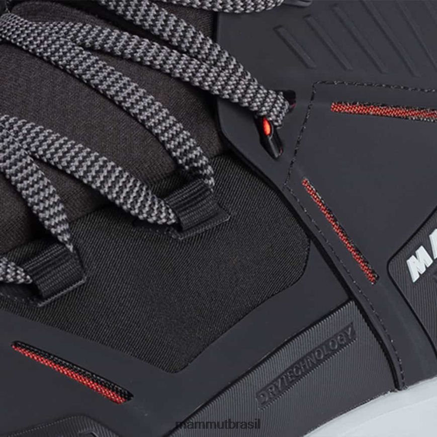 saentis pro wp homens TZF08F368 Mammut calçados preto-laranja vibrante