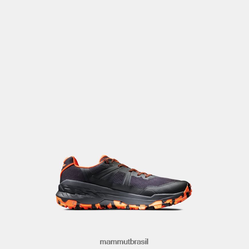 sertig ii baixo homens TZF08F321 Mammut calçados preto-laranja vibrante