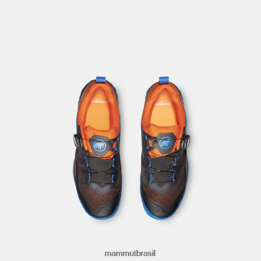 ducan boa low gtx homens TZF08F1197 Mammut calçados tarn negro