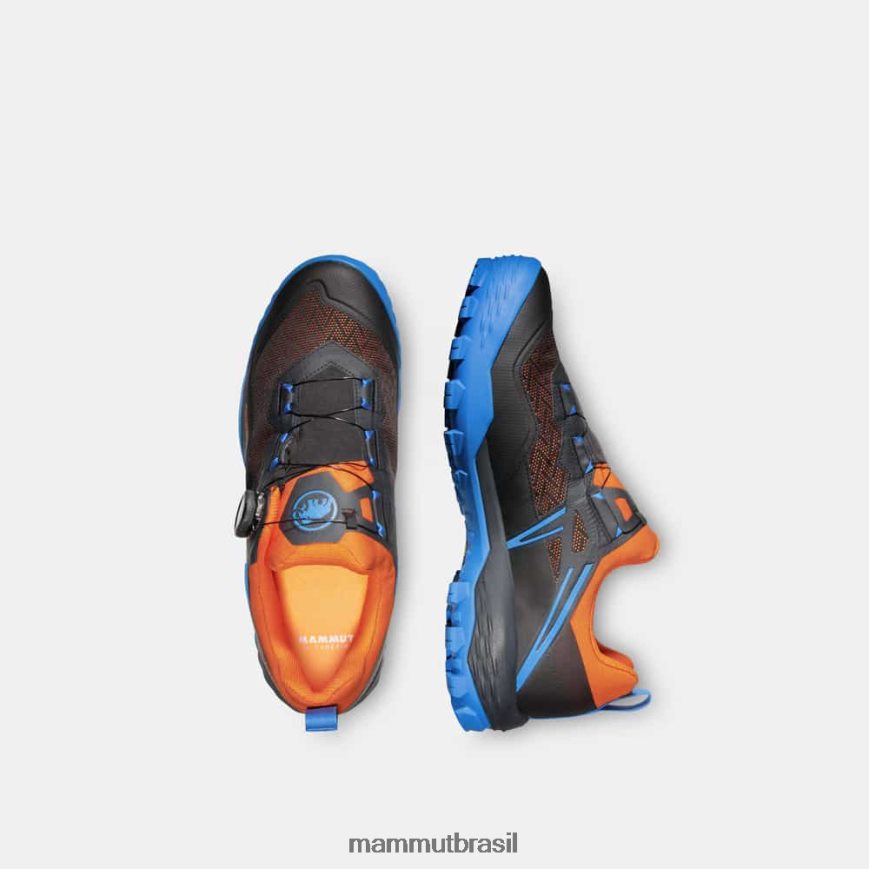 ducan boa low gtx homens TZF08F1197 Mammut calçados tarn negro