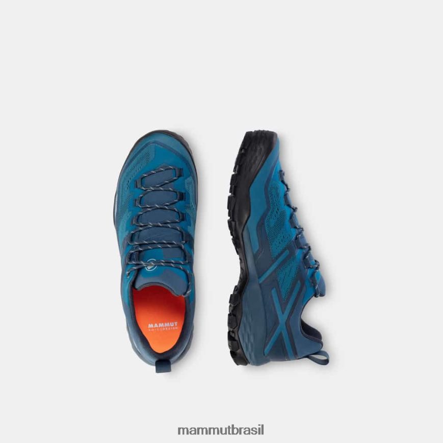 ducan low gtx homens TZF08F1203 Mammut calçados safira-safira escura