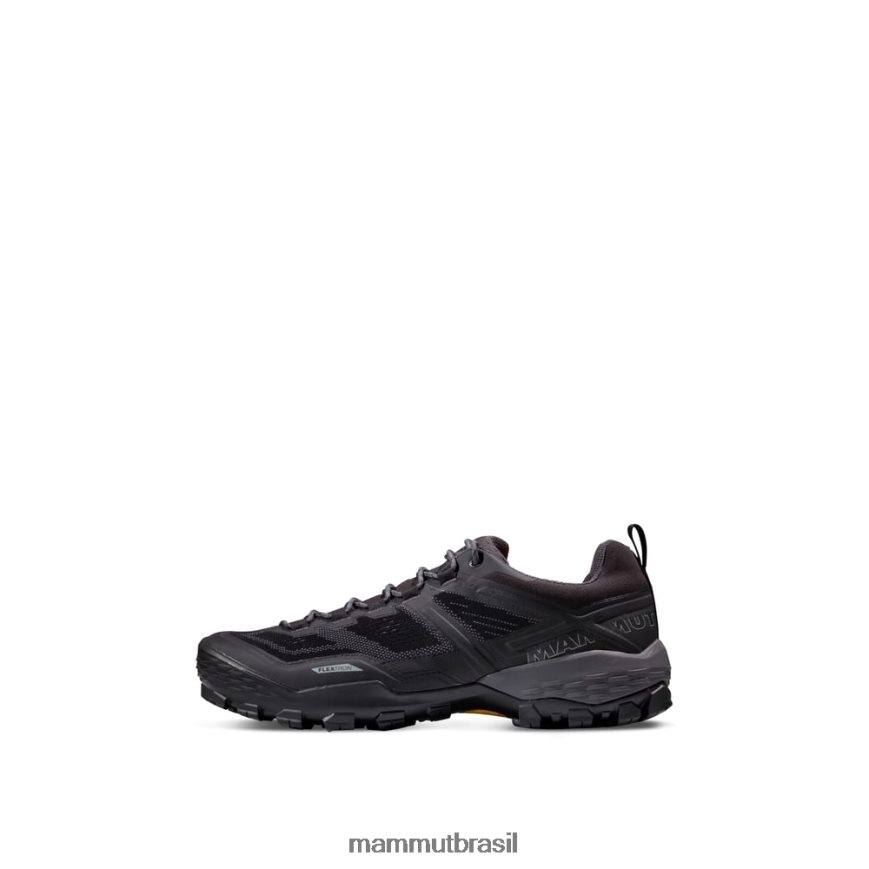 ducan low gtx homens TZF08F311 Mammut calçados titânio preto-escuro