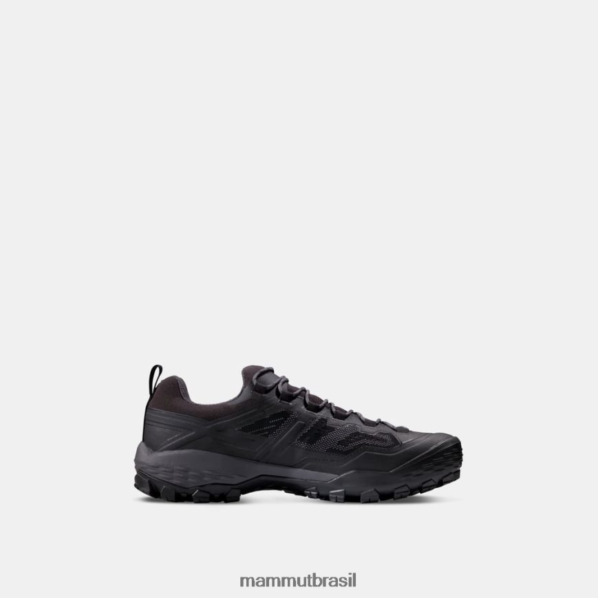 ducan low gtx homens TZF08F311 Mammut calçados titânio preto-escuro