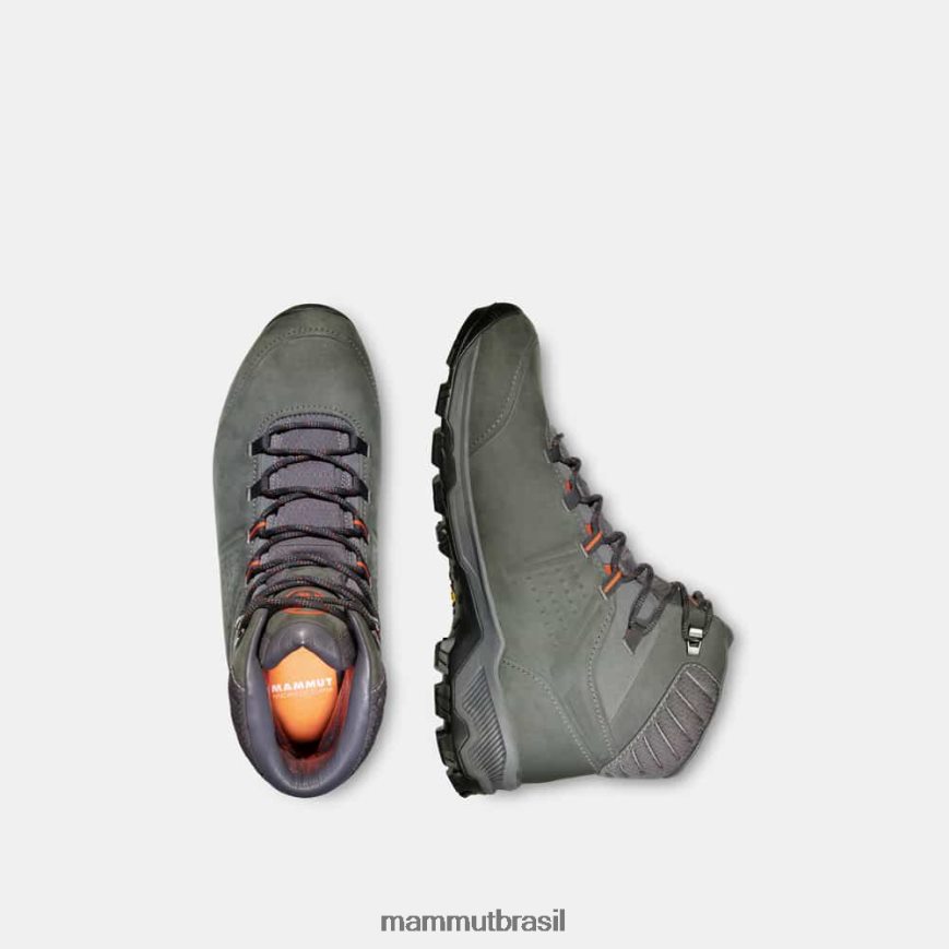 mercúrio iv meados lth homens TZF08F334 Mammut calçados preto vermelho quente