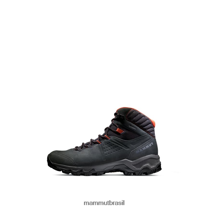 mercúrio iv mid gtx homens TZF08F1256 Mammut calçados preto vermelho quente