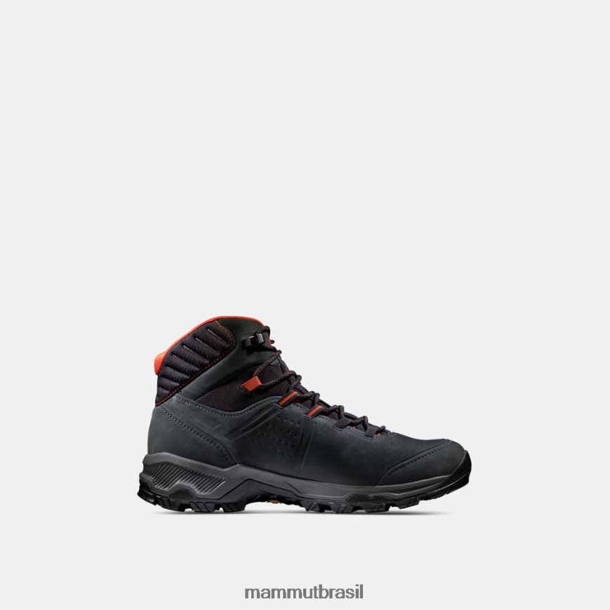 mercúrio iv mid gtx homens TZF08F1256 Mammut calçados preto vermelho quente