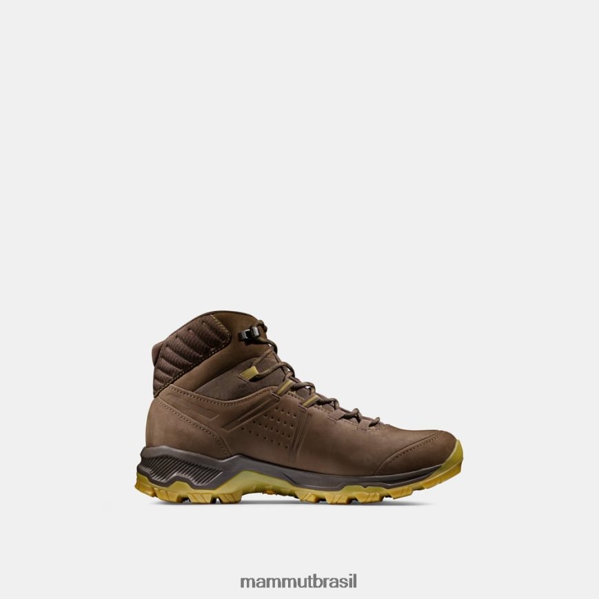 mercúrio iv mid gtx homens TZF08F1257 Mammut calçados verde âmbar
