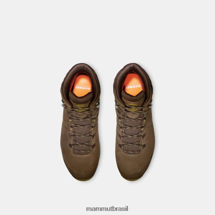 mercúrio iv mid gtx homens TZF08F1257 Mammut calçados verde âmbar
