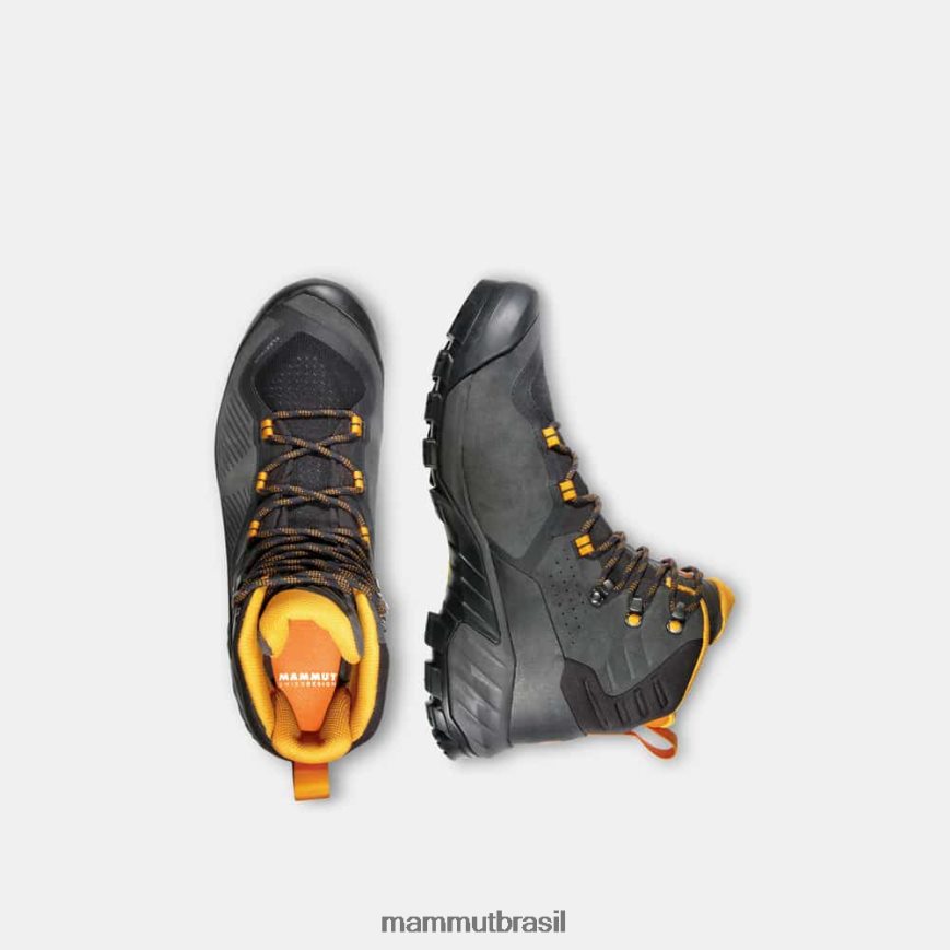 sapuen high gtx homens TZF08F1204 Mammut calçados preto-escuro radiante