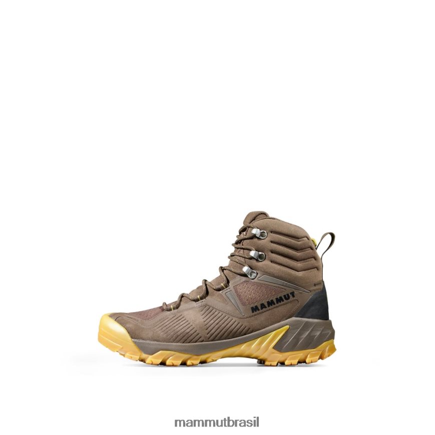 sapuen high gtx homens TZF08F312 Mammut calçados carriça verde âmbar