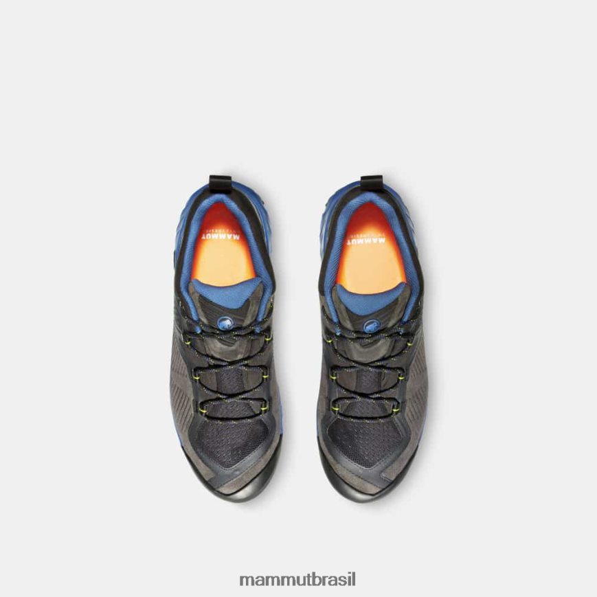 sapuen low gtx homens TZF08F323 Mammut calçados preto aço