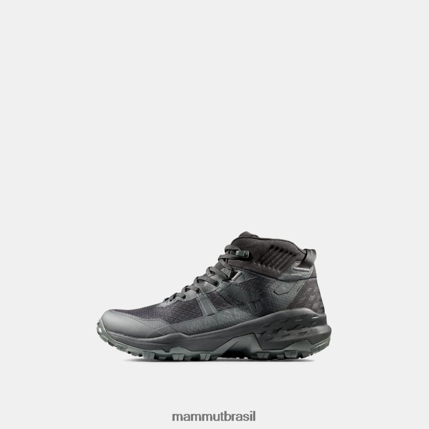 sertig ii mid gtx homens TZF08F1226 Mammut calçados preto