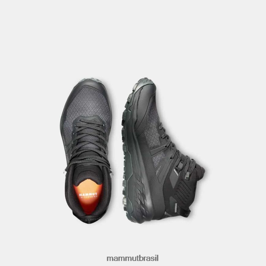 sertig ii mid gtx homens TZF08F1226 Mammut calçados preto