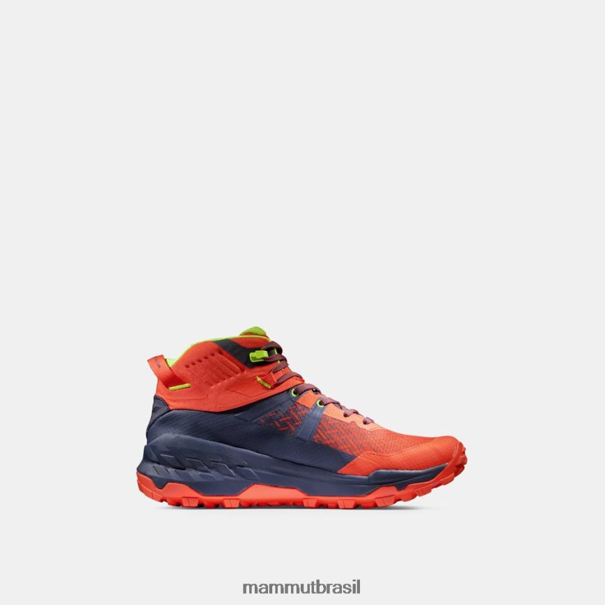 sertig ii mid gtx homens TZF08F1228 Mammut calçados quente vermelho-marinho