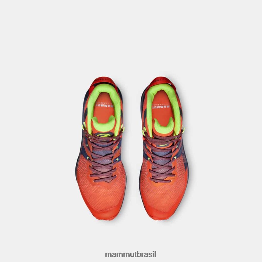 sertig ii mid gtx homens TZF08F1228 Mammut calçados quente vermelho-marinho