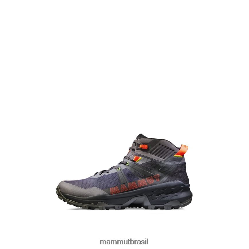 sertig ii mid gtx homens TZF08F322 Mammut calçados titânio escuro-laranja vibrante