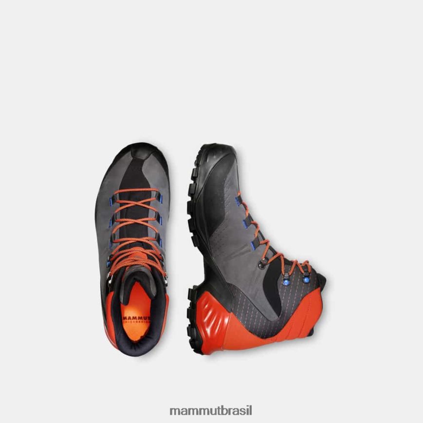 trovat tour high gtx homens TZF08F1253 Mammut calçados vermelho quente de asfalto