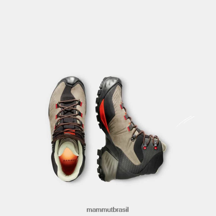 trovat tour high gtx homens TZF08F1254 Mammut calçados bungee-black