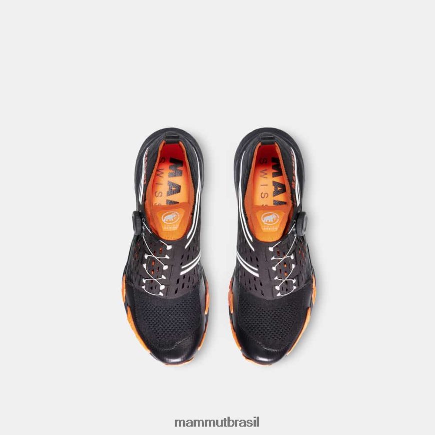 aenergy tr boa mid gtx homens TZF08F307 Mammut calçados tangerina preto-escuro