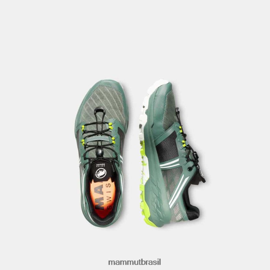 sertig tr baixo homens TZF08F1212 Mammut calçados branco jade escuro