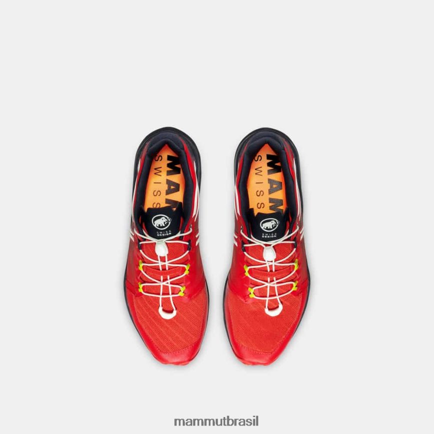 sertig tr baixo homens TZF08F1213 Mammut calçados vermelho-marinha