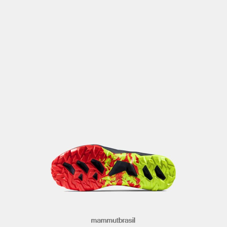 sertig tr baixo homens TZF08F1213 Mammut calçados vermelho-marinha