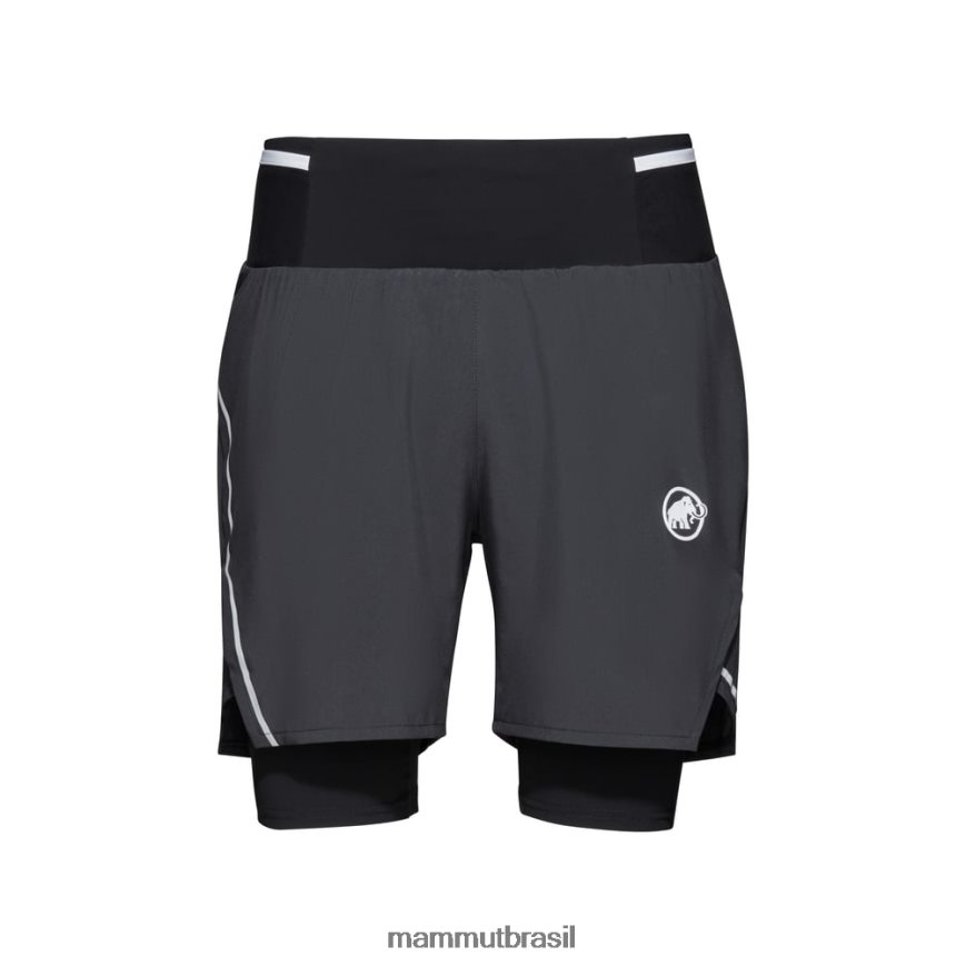 aenergy tr 2 em 1 shorts homens TZF08F183 Mammut roupas preto