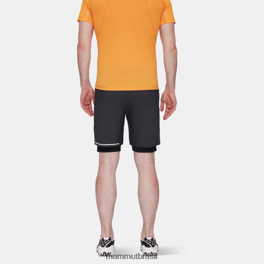 aenergy tr 2 em 1 shorts homens TZF08F183 Mammut roupas preto