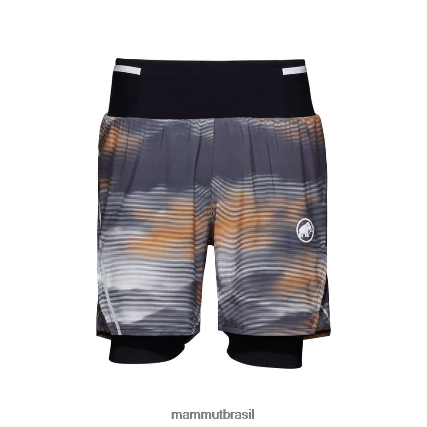 aenergy tr 2 em 1 shorts light fader homens TZF08F131 Mammut roupas preto