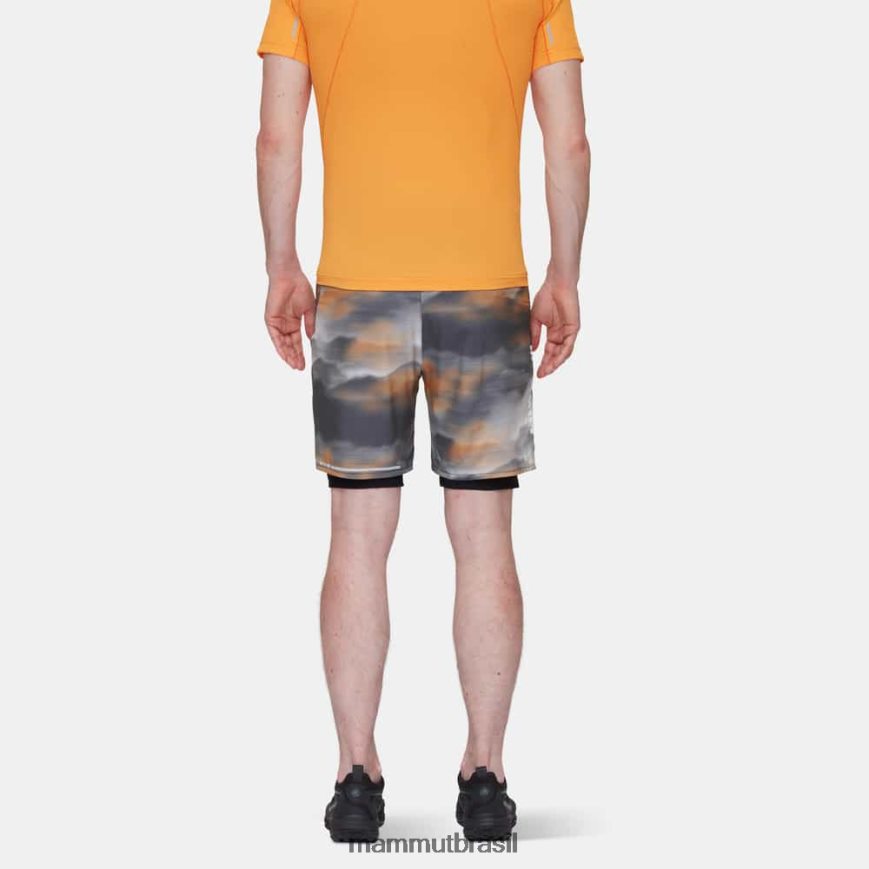 aenergy tr 2 em 1 shorts light fader homens TZF08F131 Mammut roupas preto