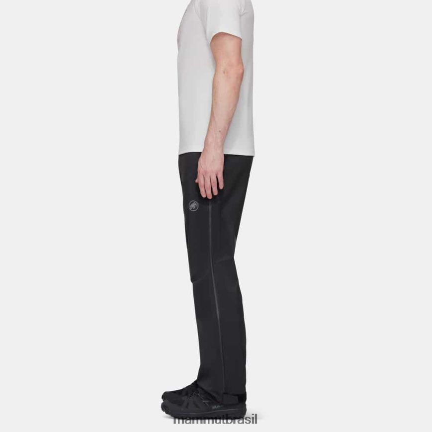 calça alto light hs homens TZF08F124 Mammut roupas preto