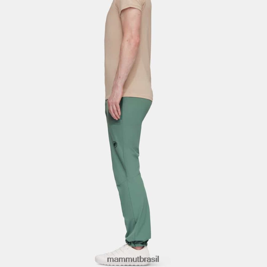 calça clara runbold homens TZF08F652 Mammut roupas jade escuro