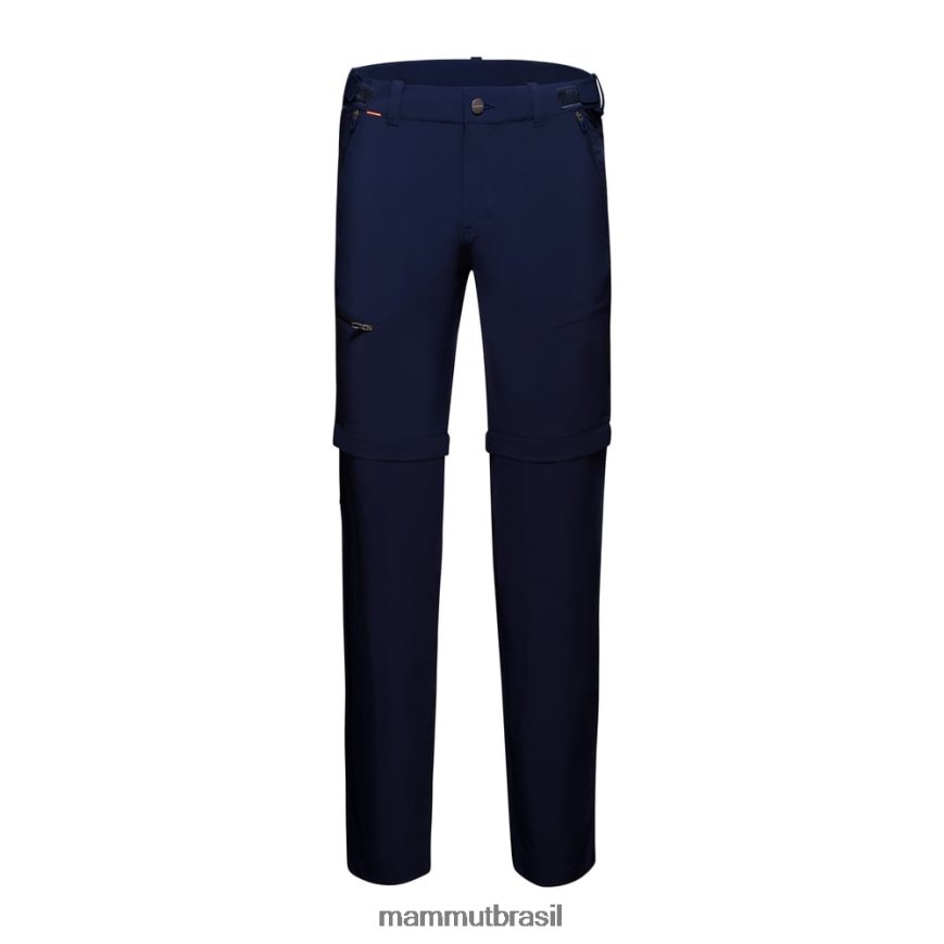 calça com zíper runbold homens TZF08F1121 Mammut roupas marinho
