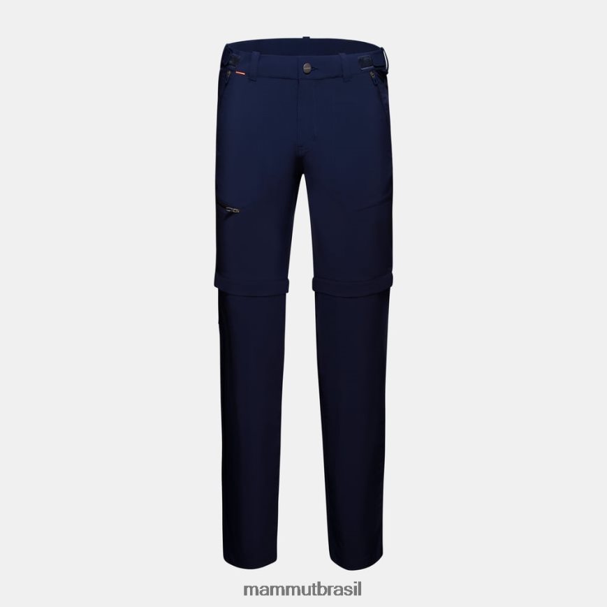 calça com zíper runbold homens TZF08F1121 Mammut roupas marinho
