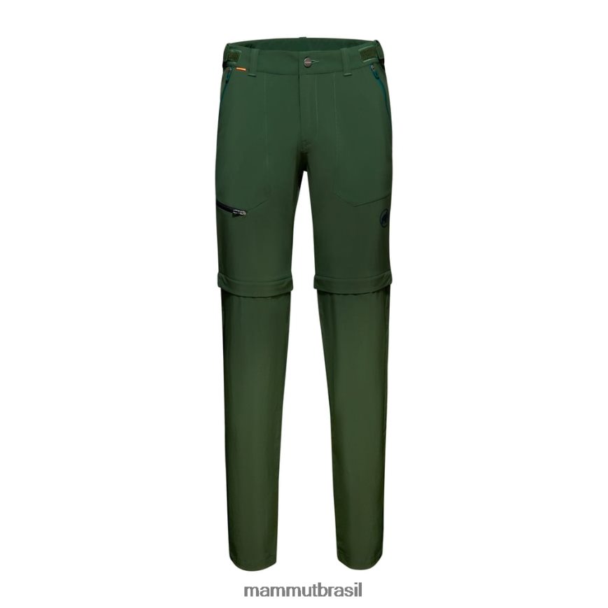 calça com zíper runbold homens TZF08F1122 Mammut roupas bosques