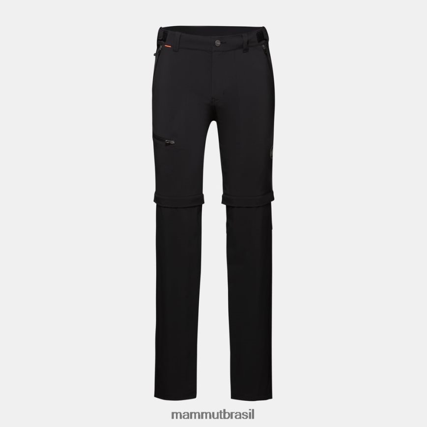 calça com zíper runbold homens TZF08F265 Mammut roupas preto