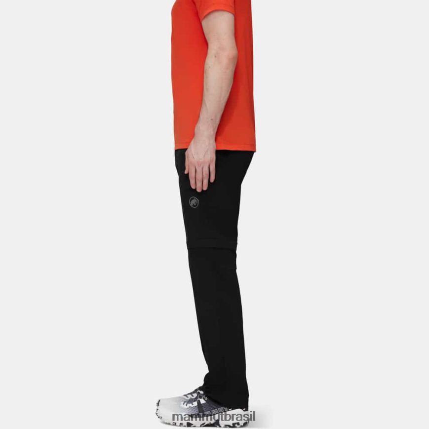 calça com zíper runbold homens TZF08F265 Mammut roupas preto