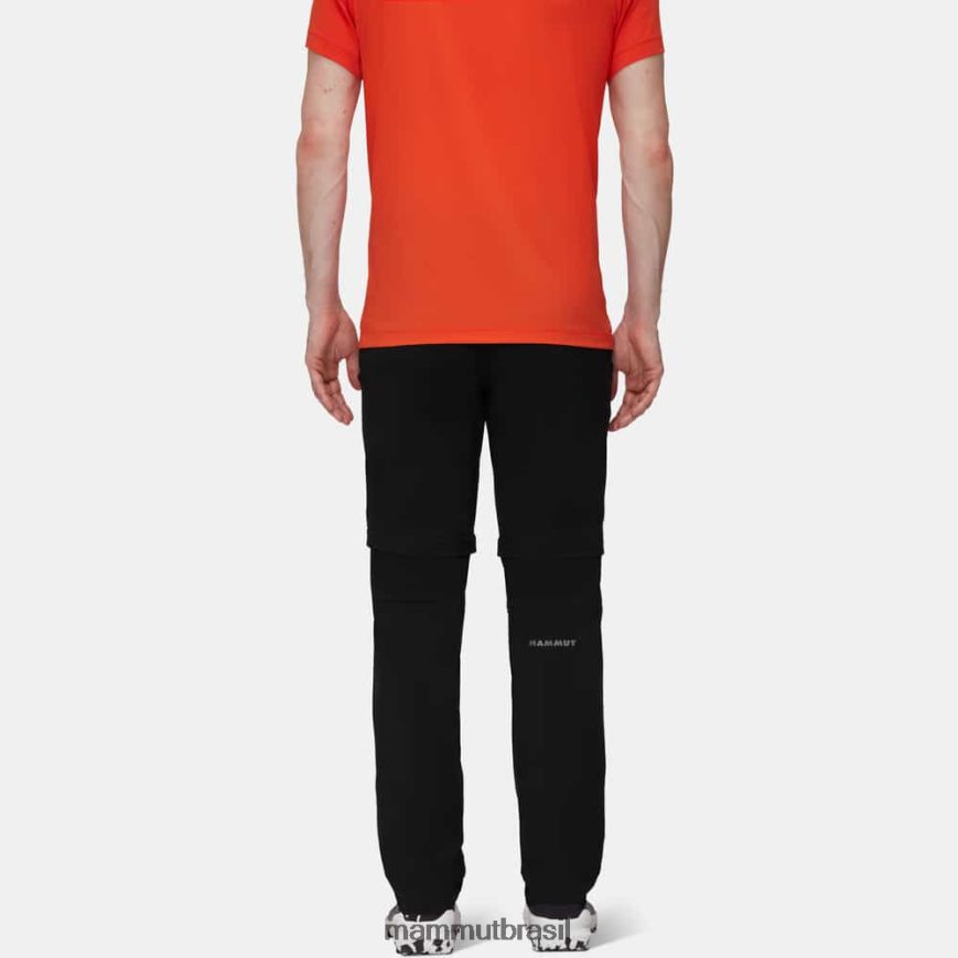 calça com zíper runbold homens TZF08F265 Mammut roupas preto