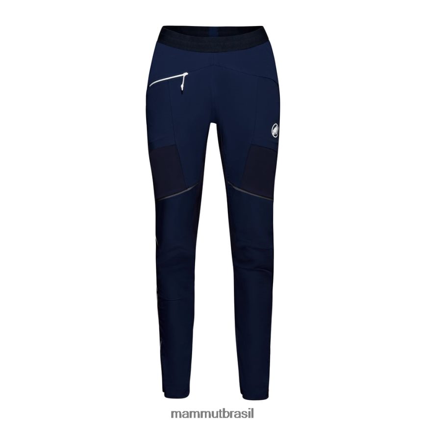 calça eiger speed so híbrida homens TZF08F121 Mammut roupas noite