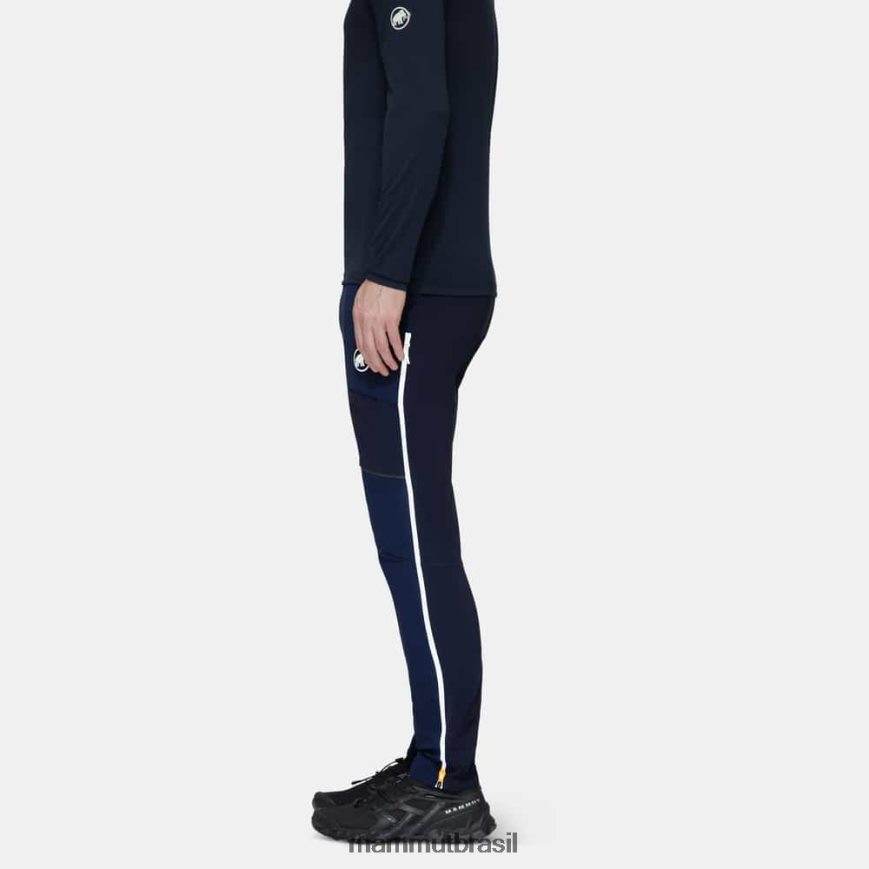 calça eiger speed so híbrida homens TZF08F121 Mammut roupas noite